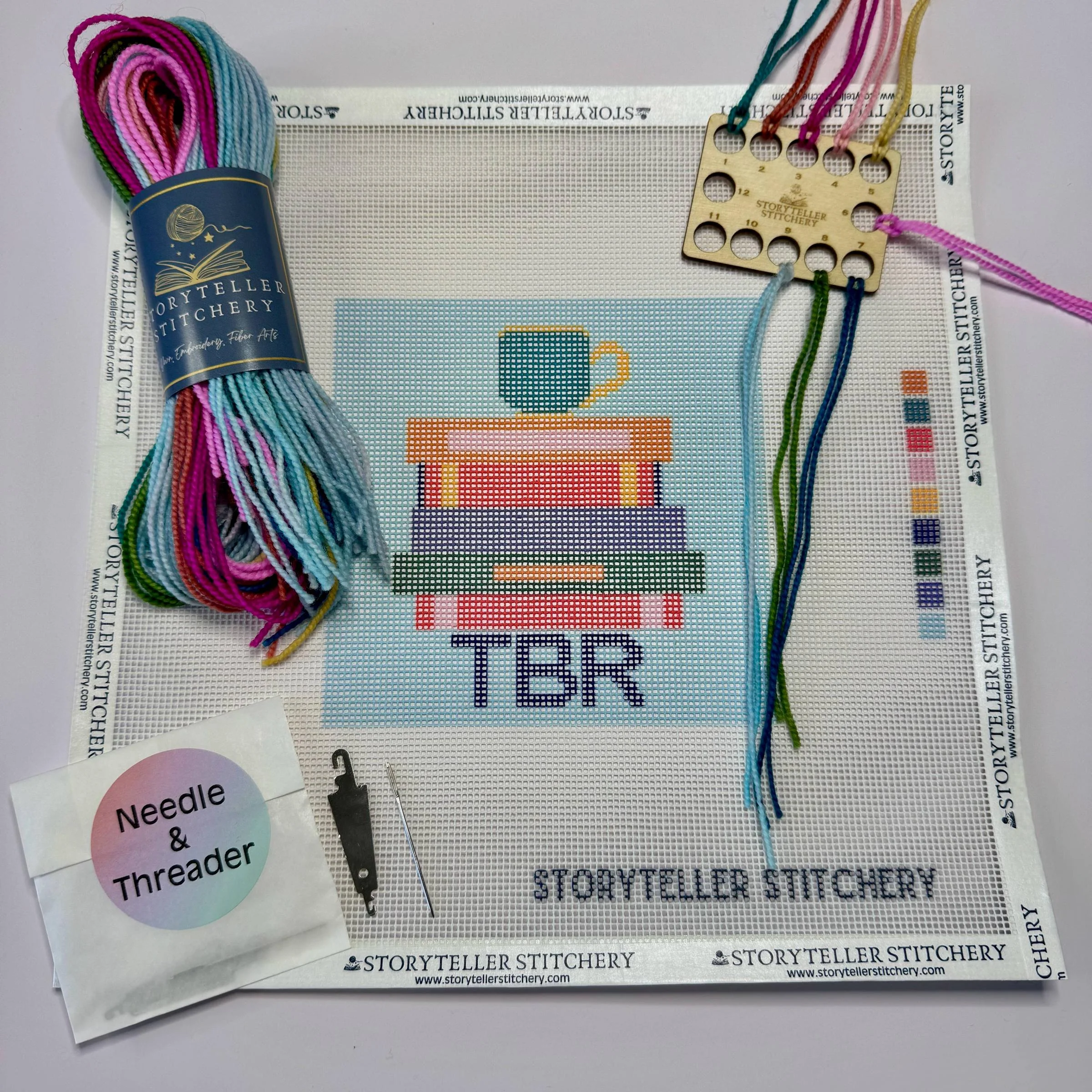 TBR List Needlepoint Kit
