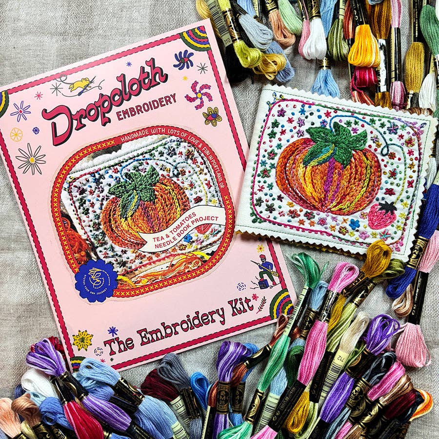 Tea & Tomatoes Needlebook Kit
