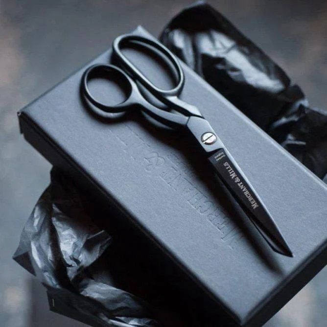Matte Black 8" Xylan Tailor Shears - Image 2