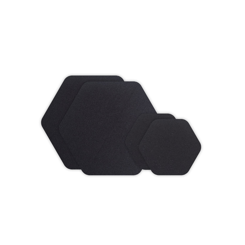 Tenacious Tape Patches Hex - Black