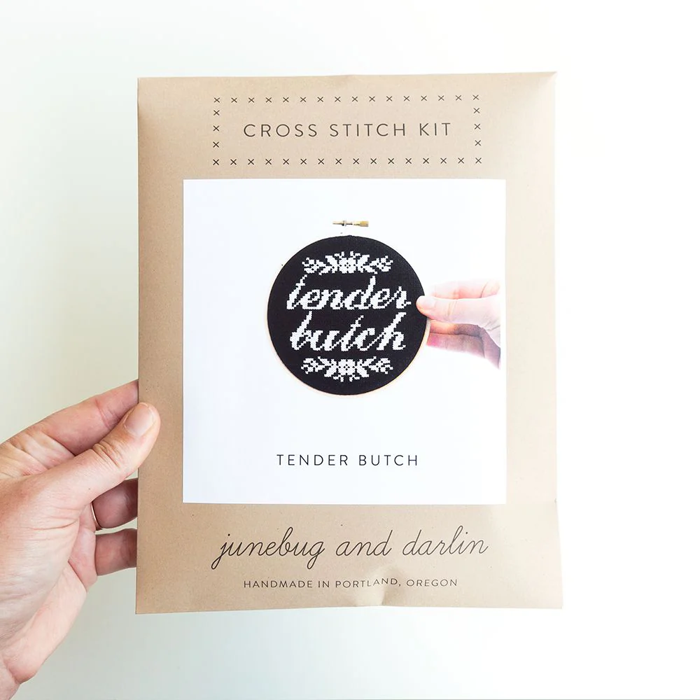 Tender Butch, 5" Cross Stitch Kit - Image 3