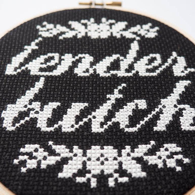 Tender Butch, 5" Cross Stitch Kit - Image 4