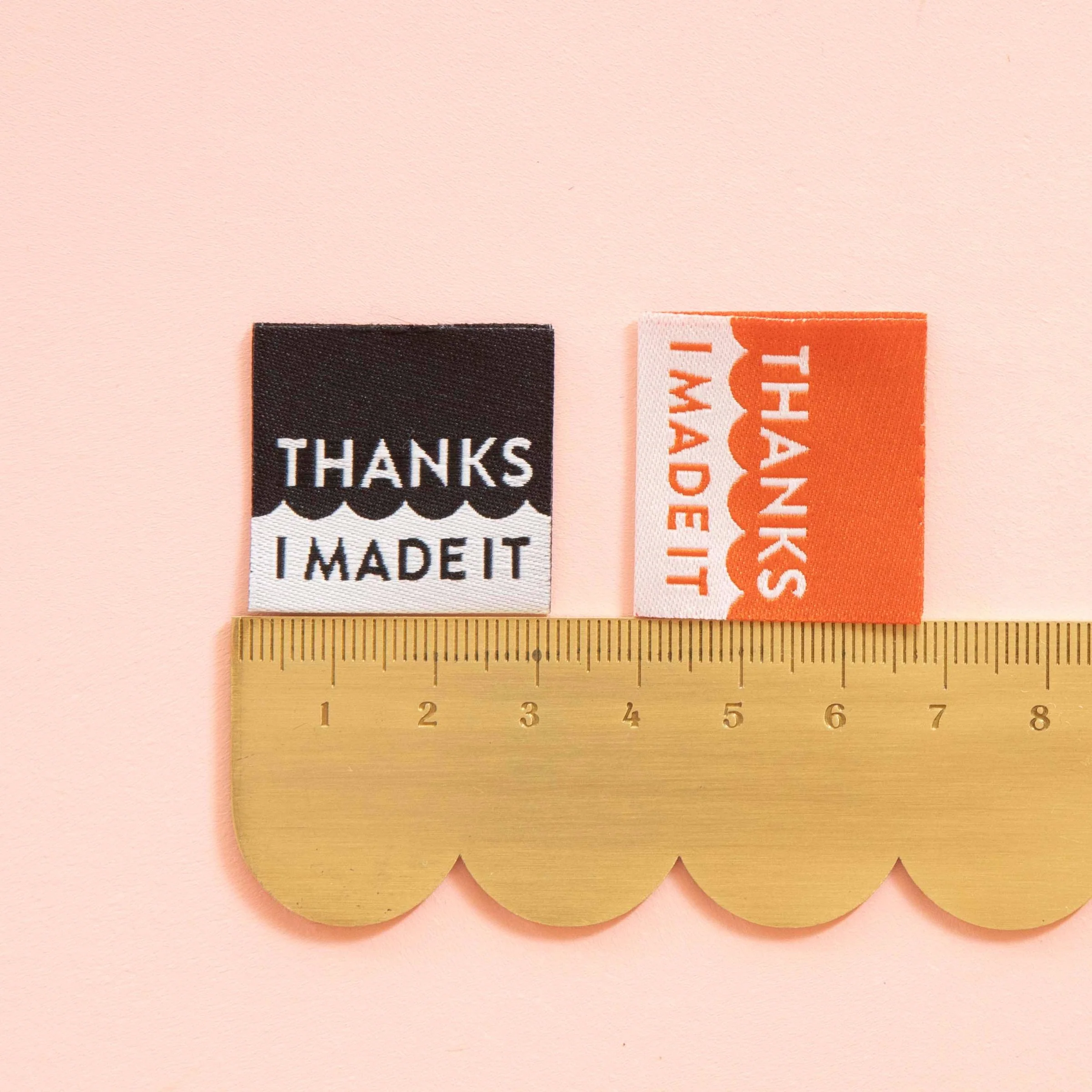 Thanks I Made It Multipack Woven Sewing Labels - Image 3