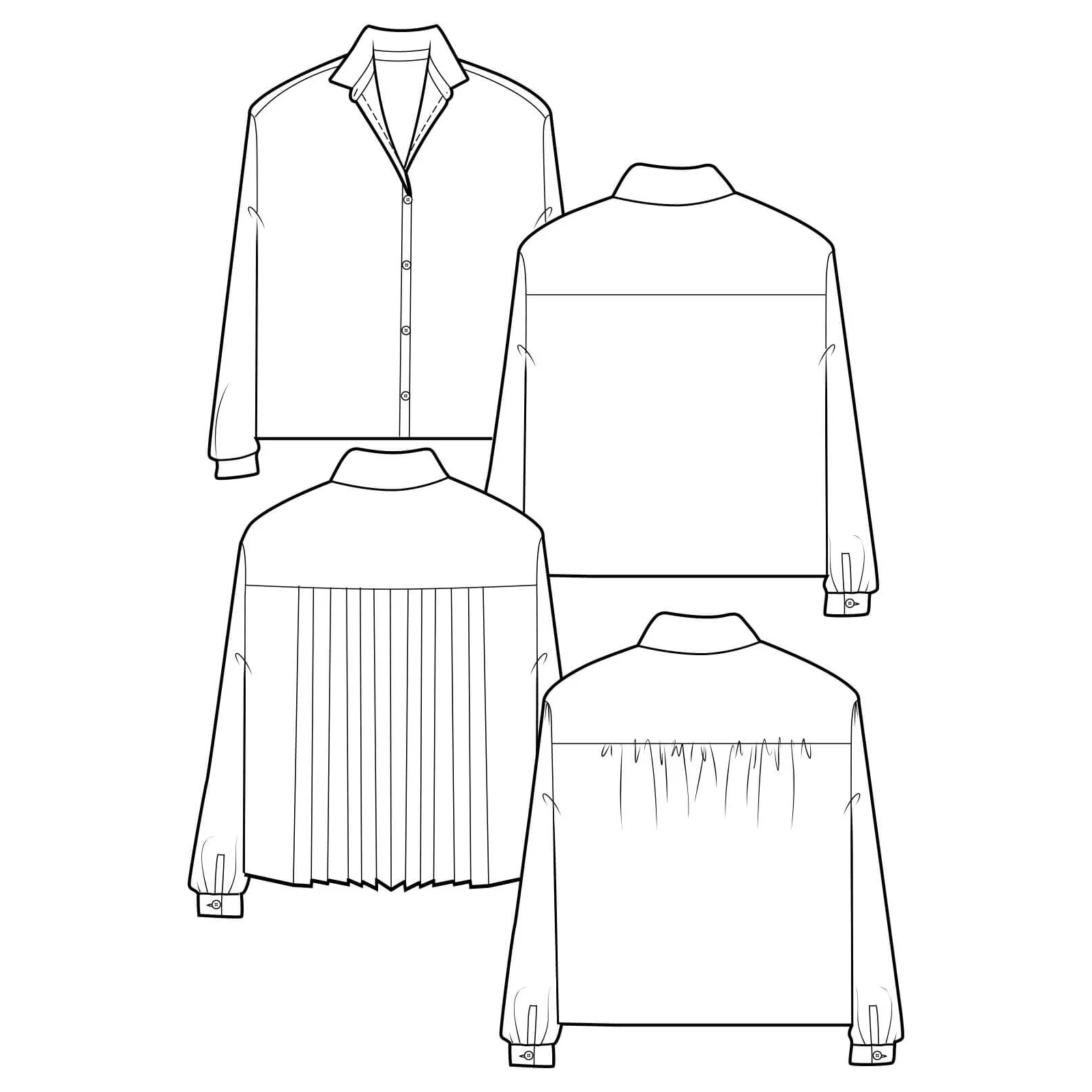 The Atelier Shirt Pattern - PDF DOWNLOAD - Image 10