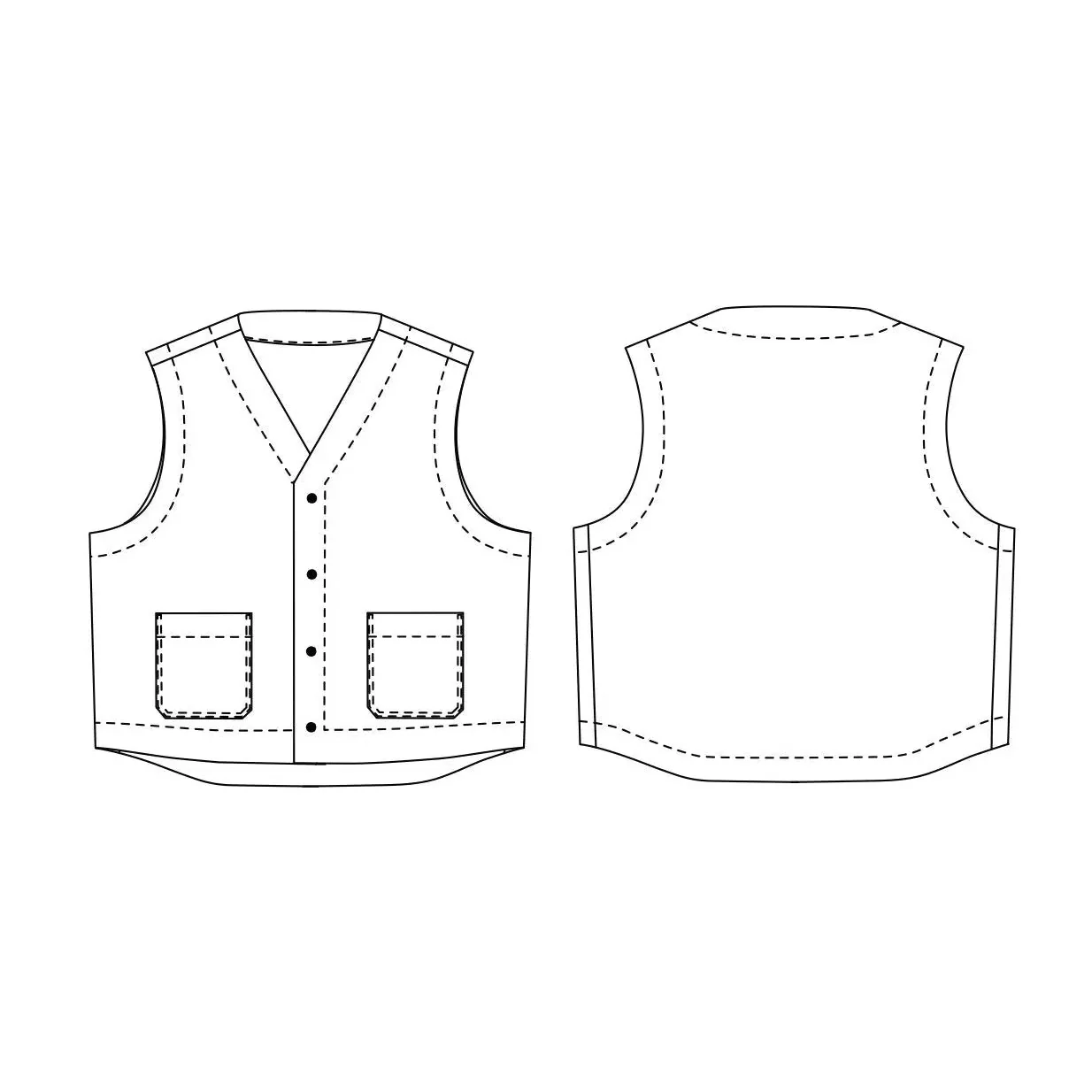 Billy Gilet Pattern - Image 5