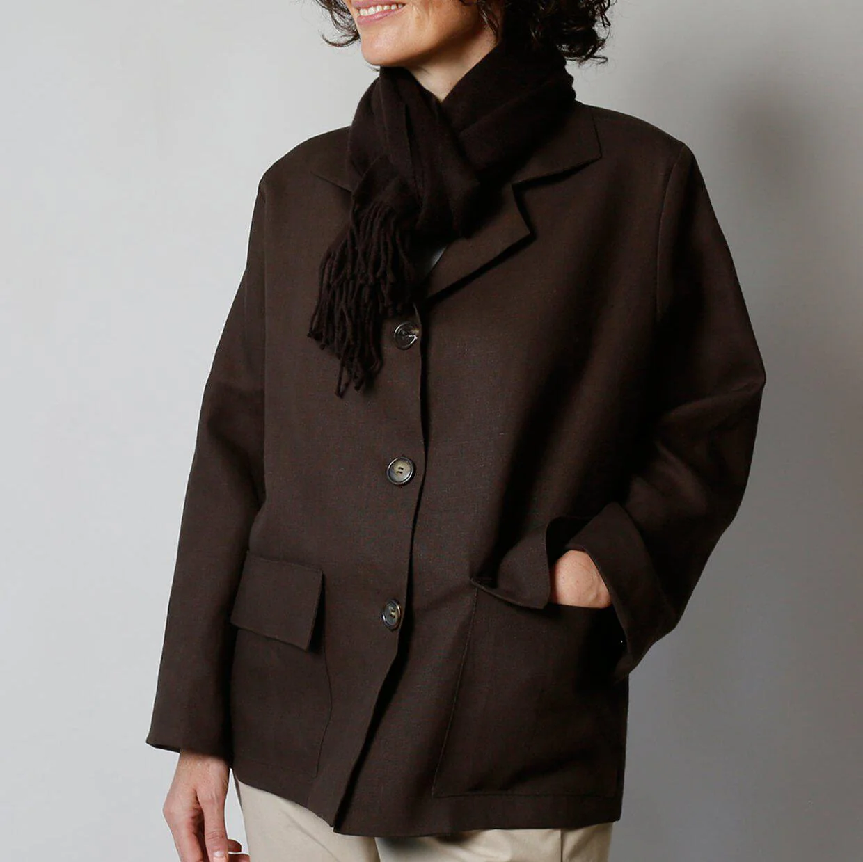 The Boxy Jacket Pattern - PDF DOWNLOAD - Image 2