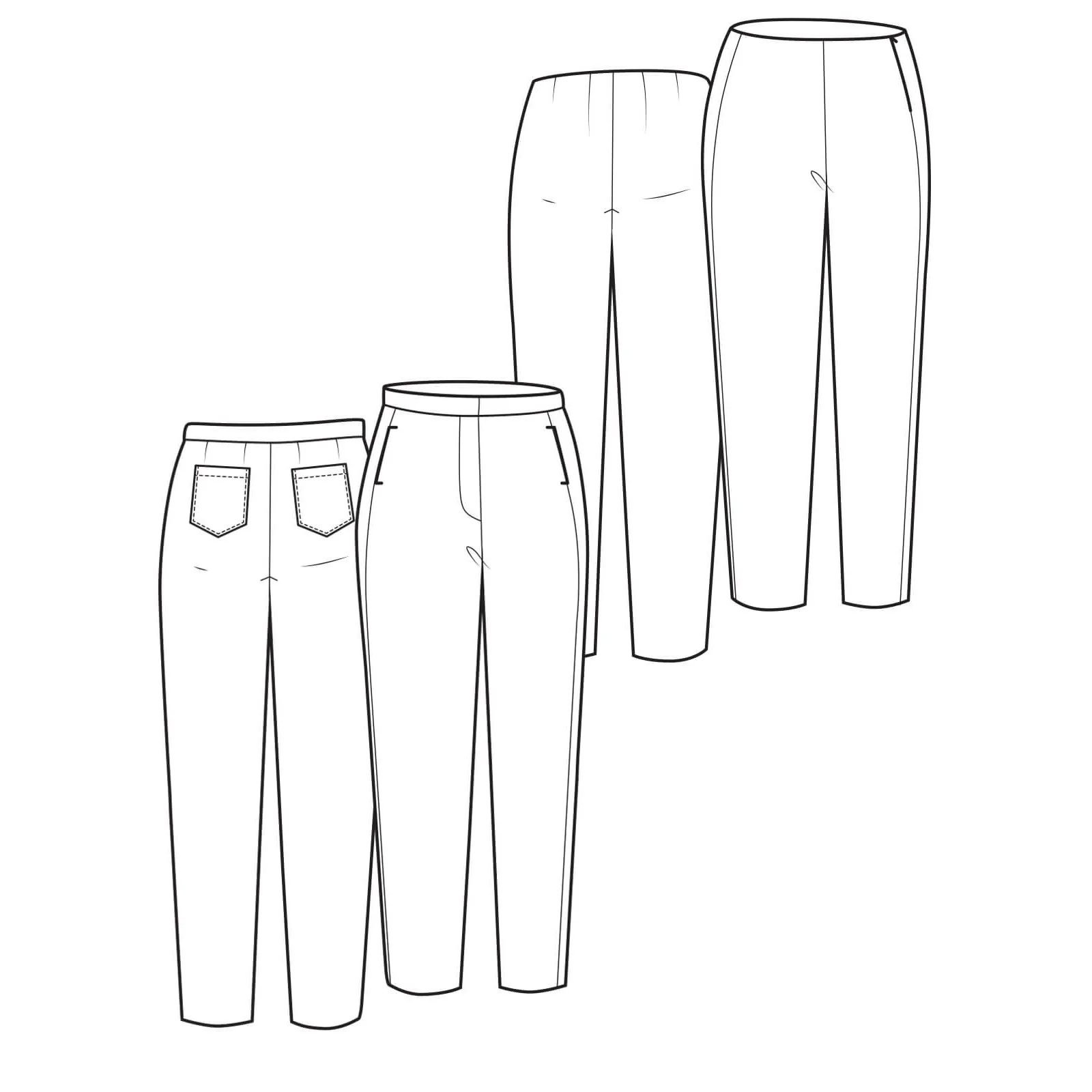 The Classic Trouser Pattern - PDF DOWNLOAD - Image 8