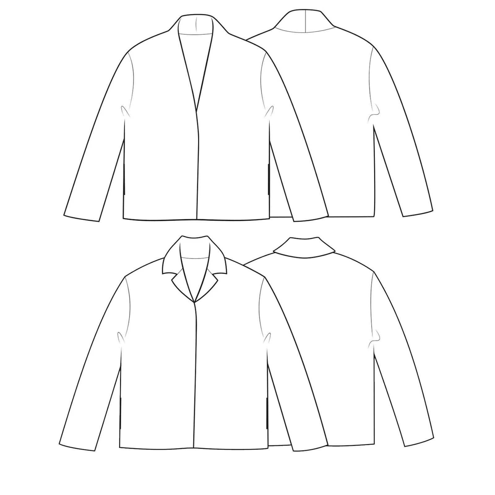 The Faux Fur Jacket Pattern - PDF DOWNLOAD - Image 6