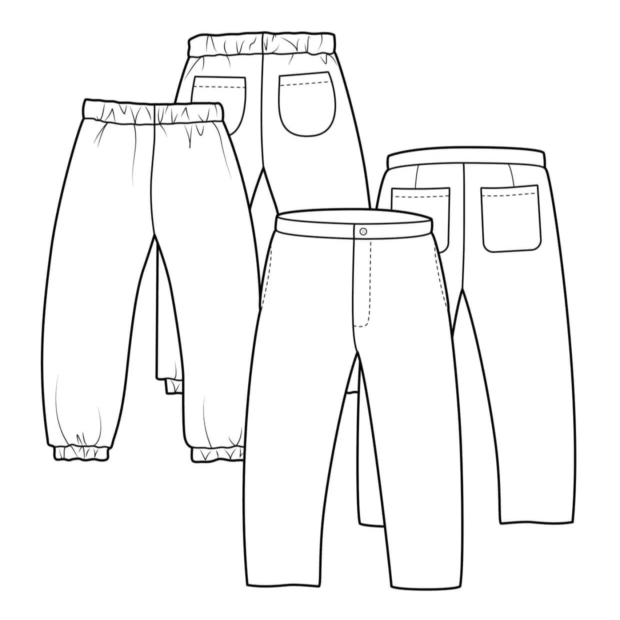 The Lounge Pant Pattern - PDF DOWNLOAD - Image 5