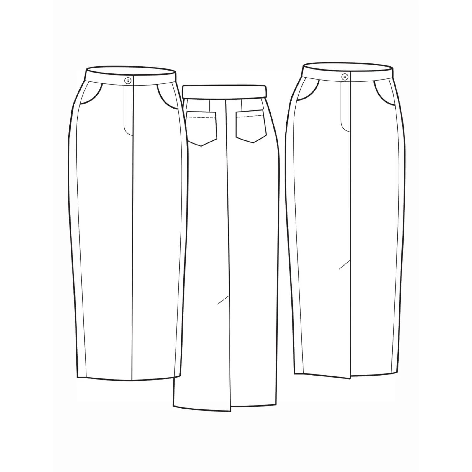 The Maxi Skirt Pattern - PDF DOWNLOAD - Image 10