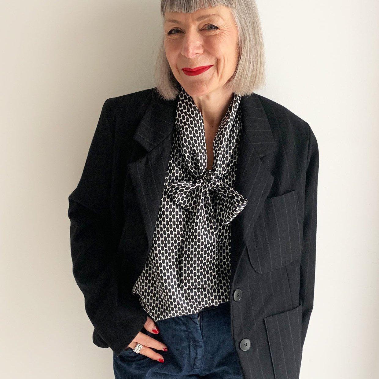 The Tie Front Blouse Pattern - PDF DOWNLOAD - Image 2