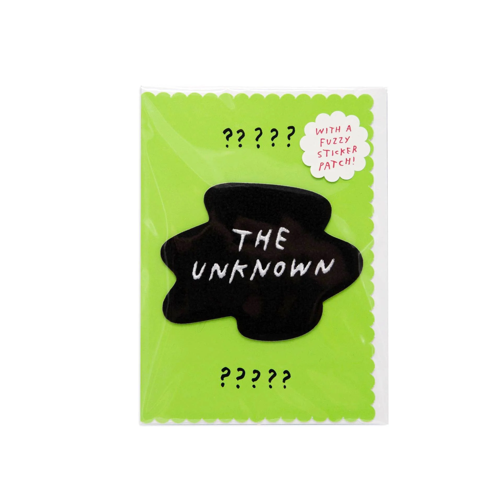 The Unknown Chenille Adhesive Patch & Greeting Card - Image 3