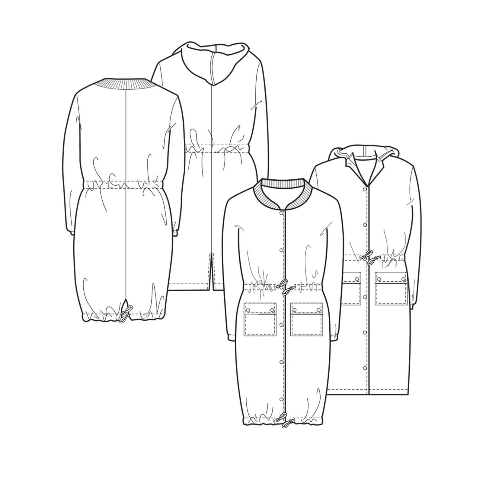 The Utility Coat Pattern - PDF DOWNLOAD - Image 5
