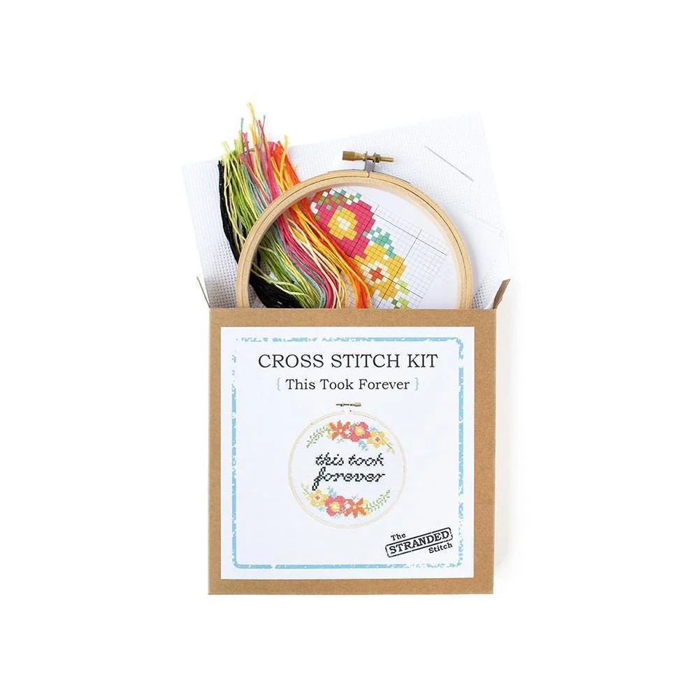 This Took Forever DIY Cross Stitch Kit - Image 2
