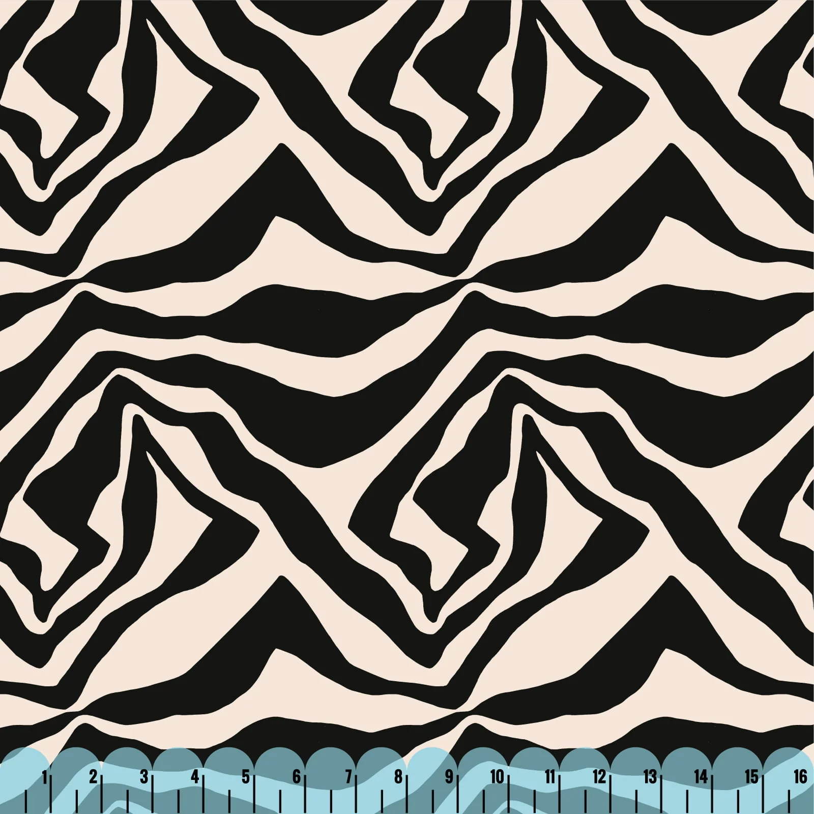 Tiger Lily on Modal Rayon