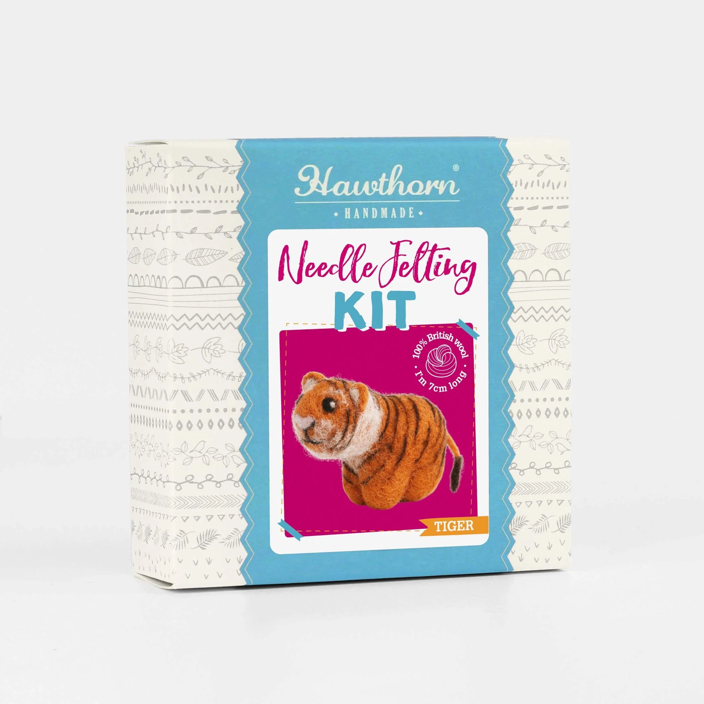 Tiger Mini Needle Felting Kit - Image 2