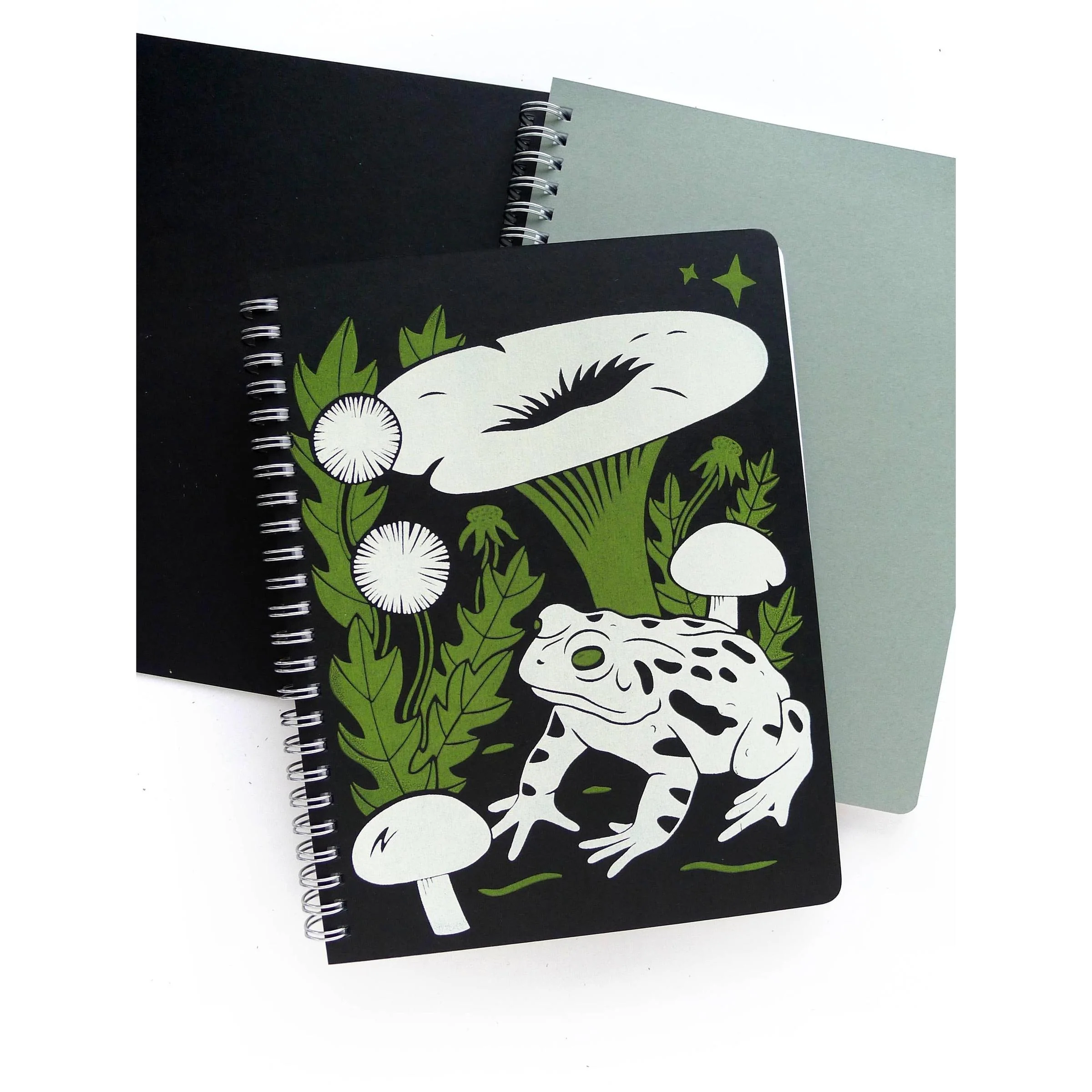Large Blank Toad Coil Notebook - Image 3