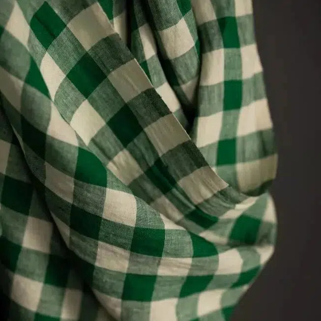 Toto Gingham Laundered Linen - Image 2