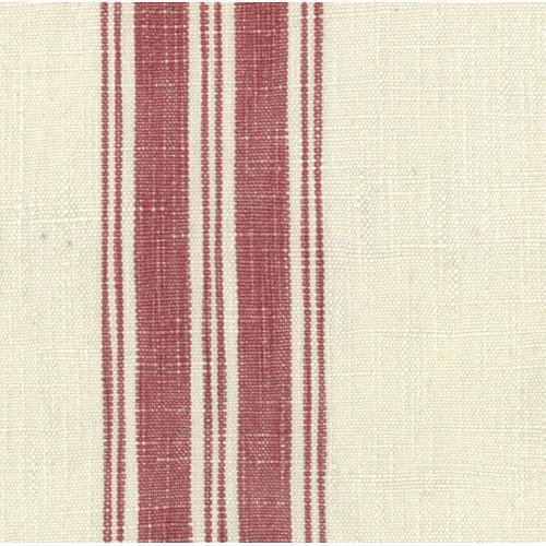 Oyster with Scarlet Stripes Toweling
