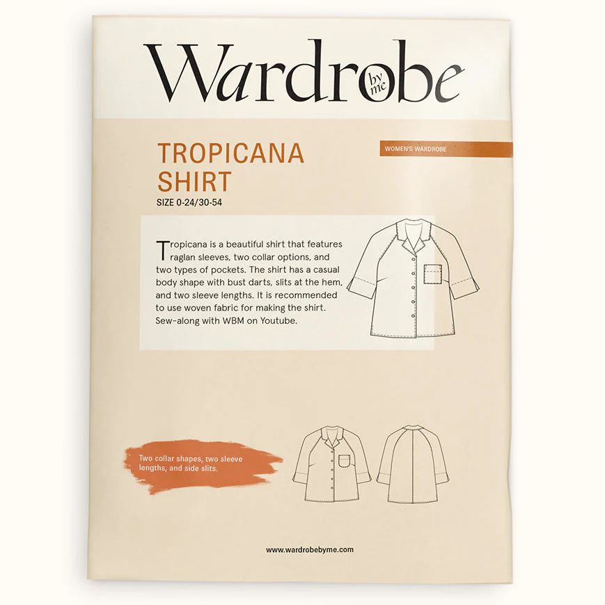 Tropicana Shirt Pattern - Image 3