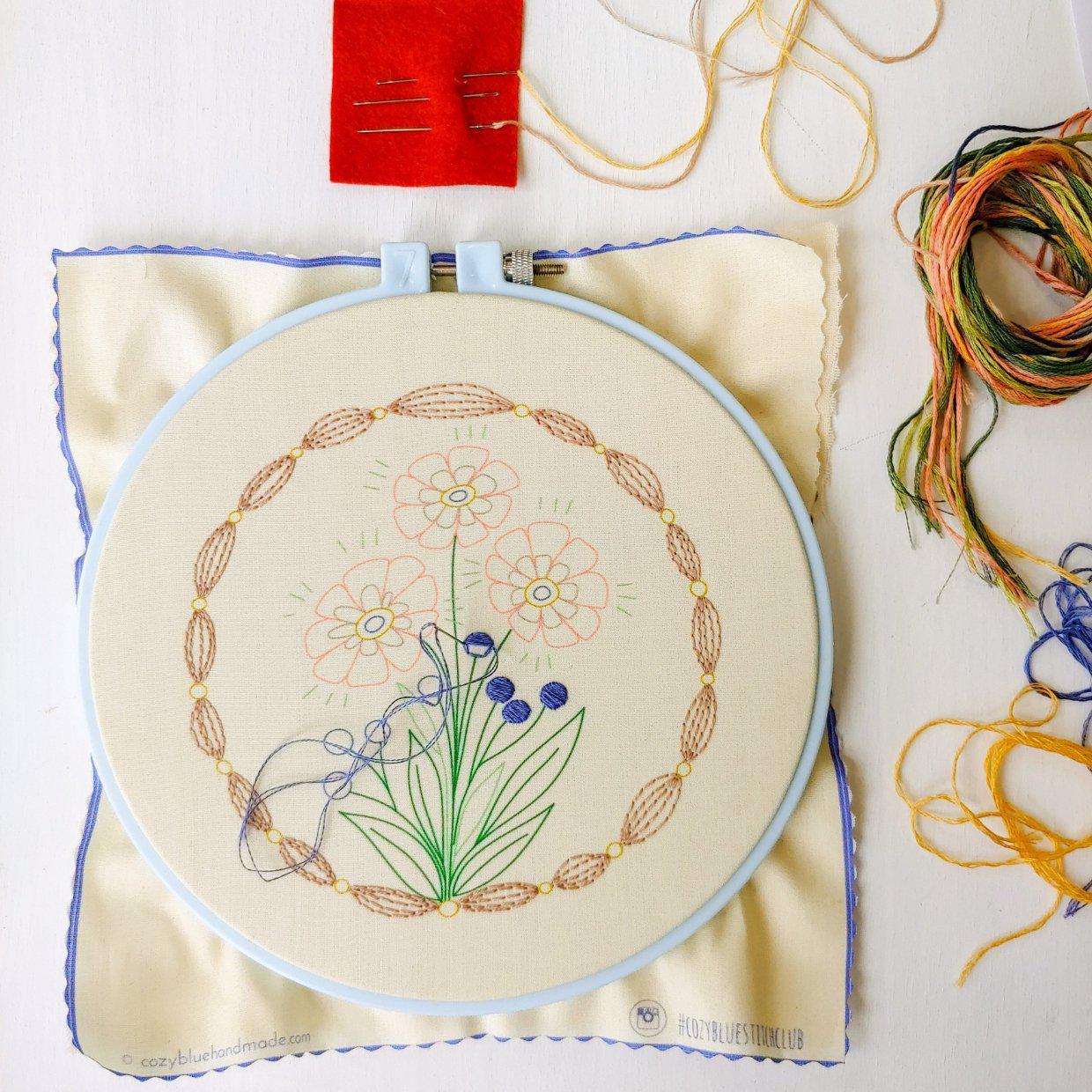 True Bloom Embroidery Kit - Image 3