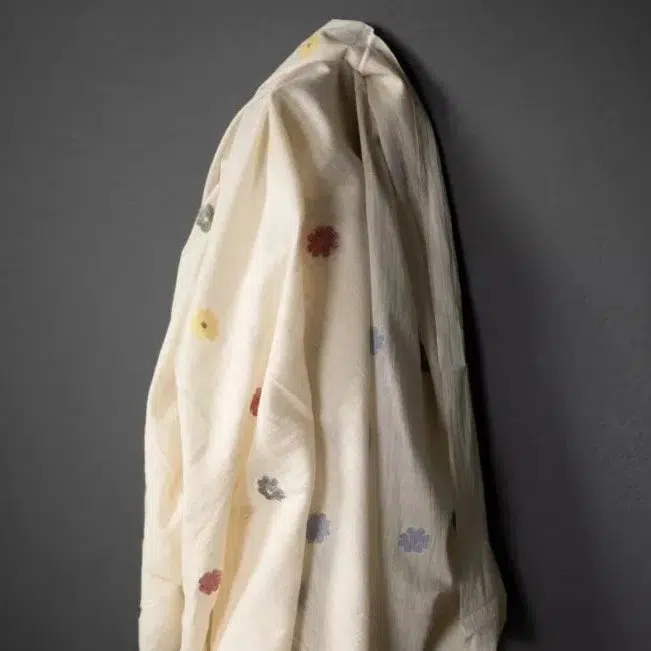 Tutti Frutti Jamdani Indian Cotton