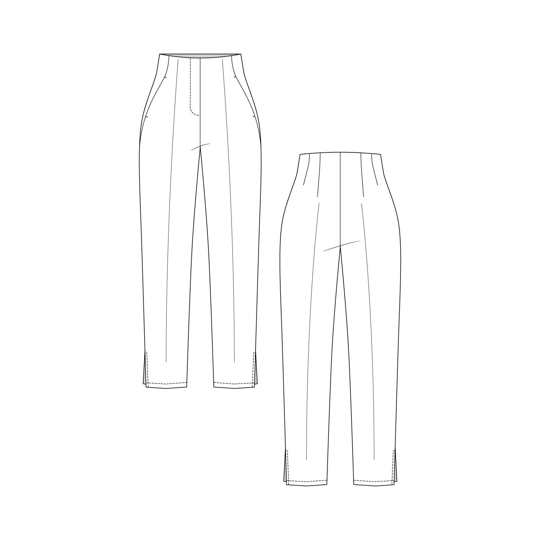 TYYNI Cigarette Trousers Pattern - PDF DOWNLOAD - Image 9