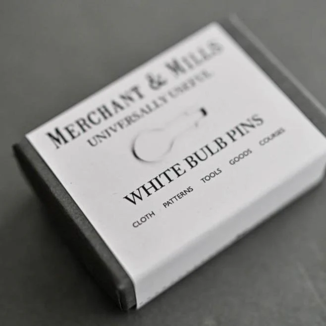 White Bulb Pins