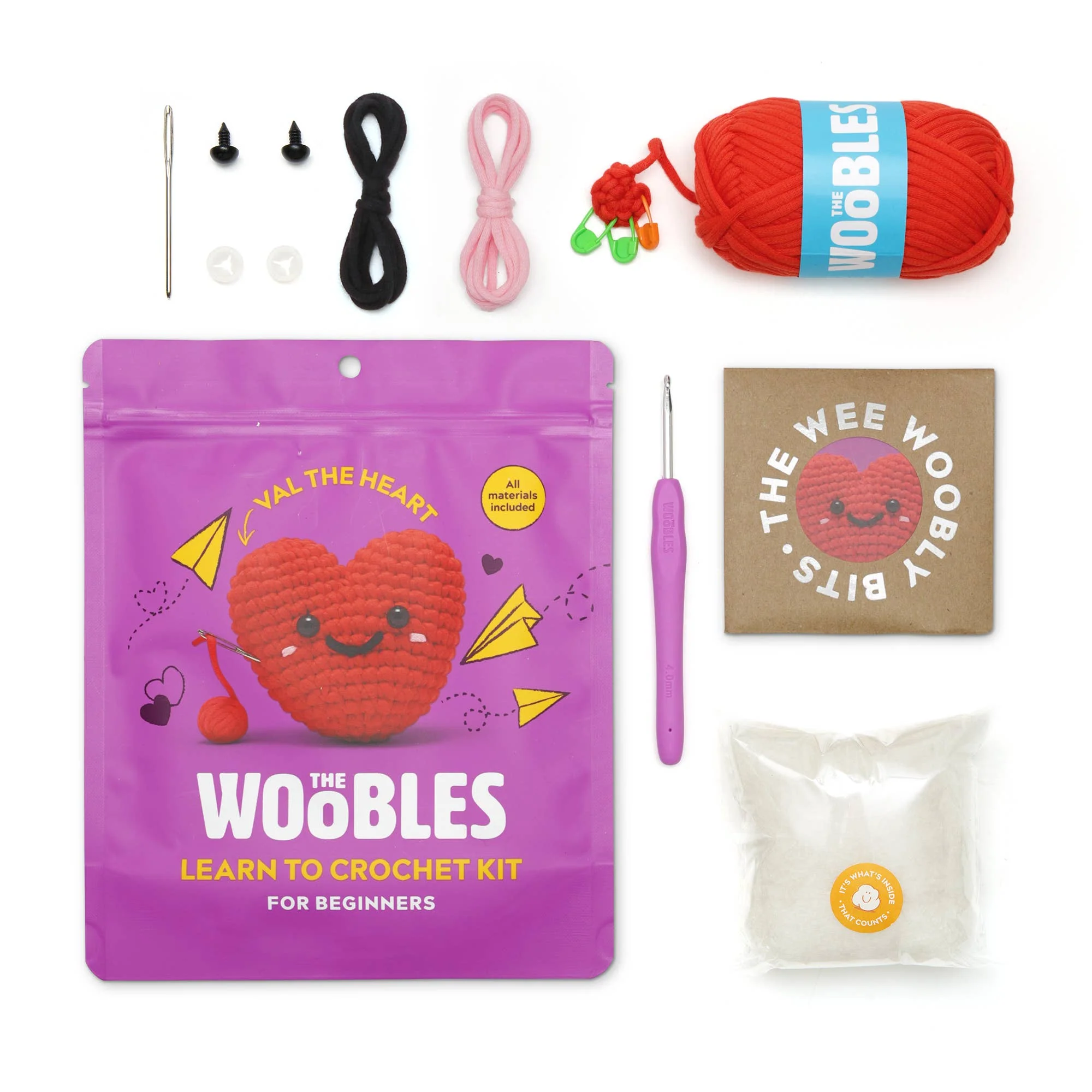 Val the Heart Crochet Kit - Image 2
