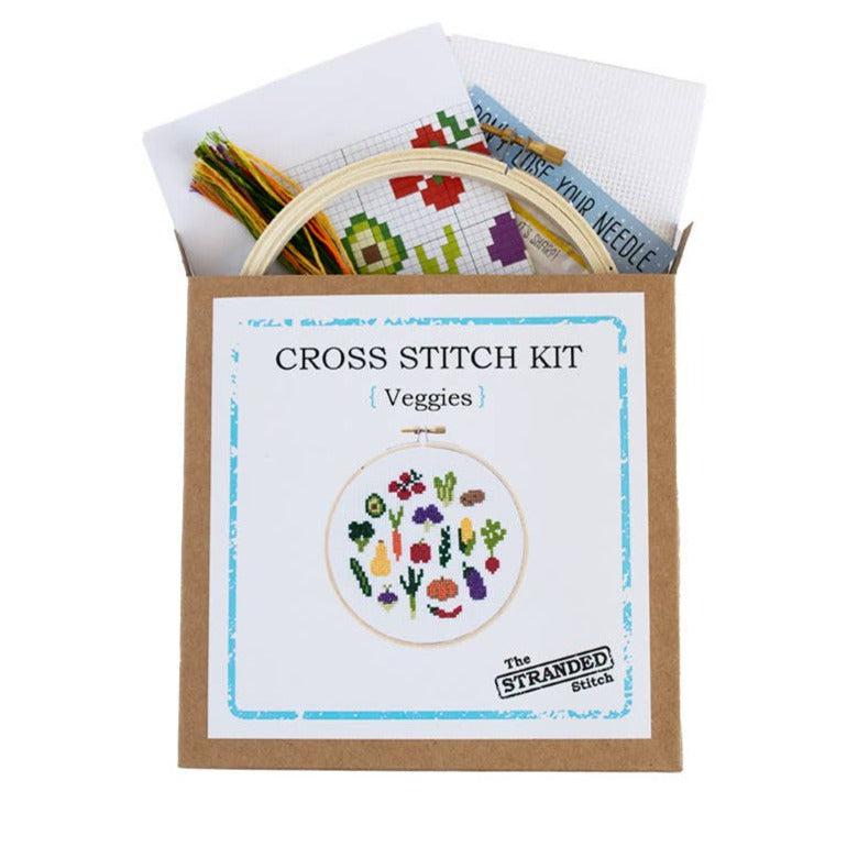 Veggies DIY Cross Stitch Kit - Image 2