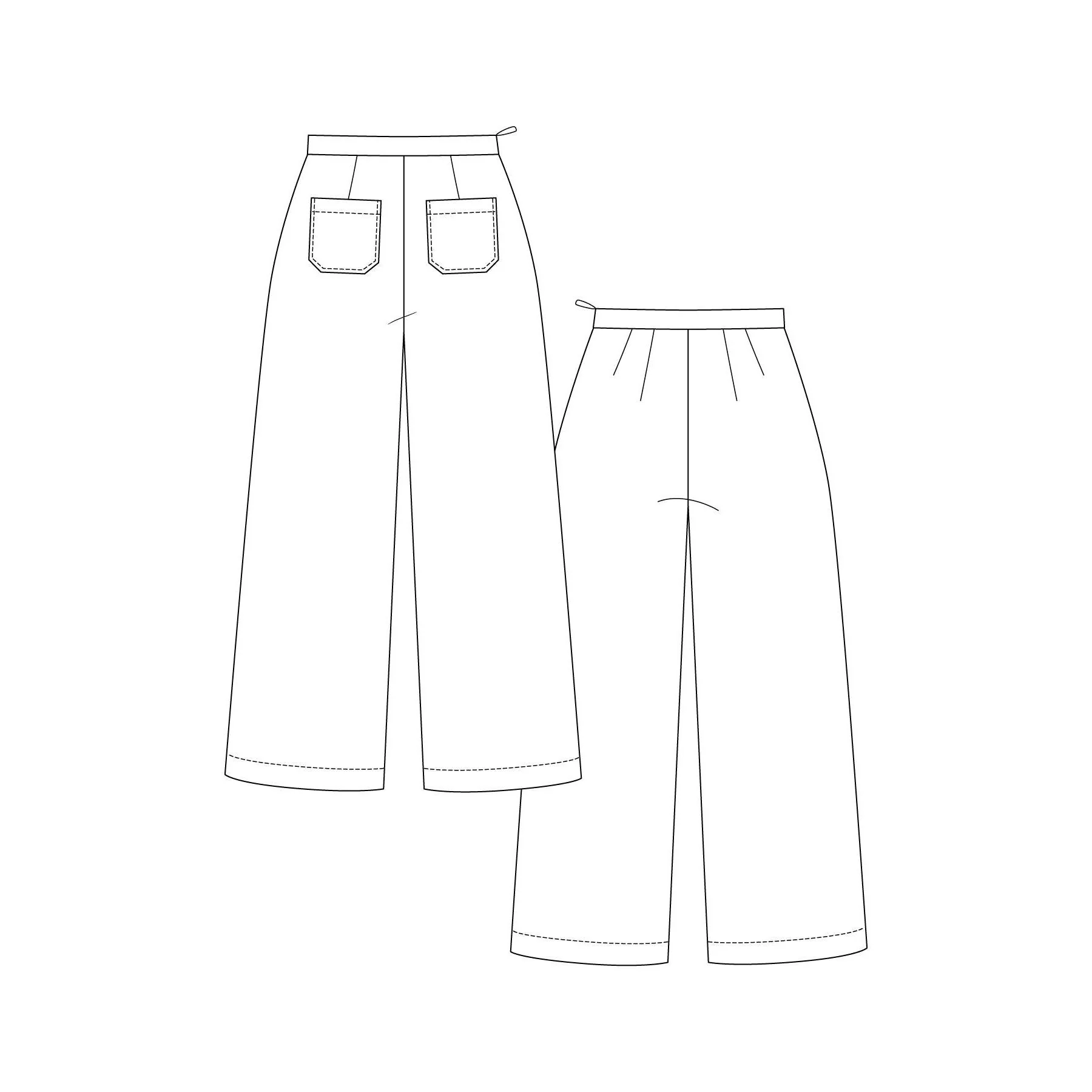 VERSO Trousers & Shorts Pattern - PDF DOWNLOAD - Image 7