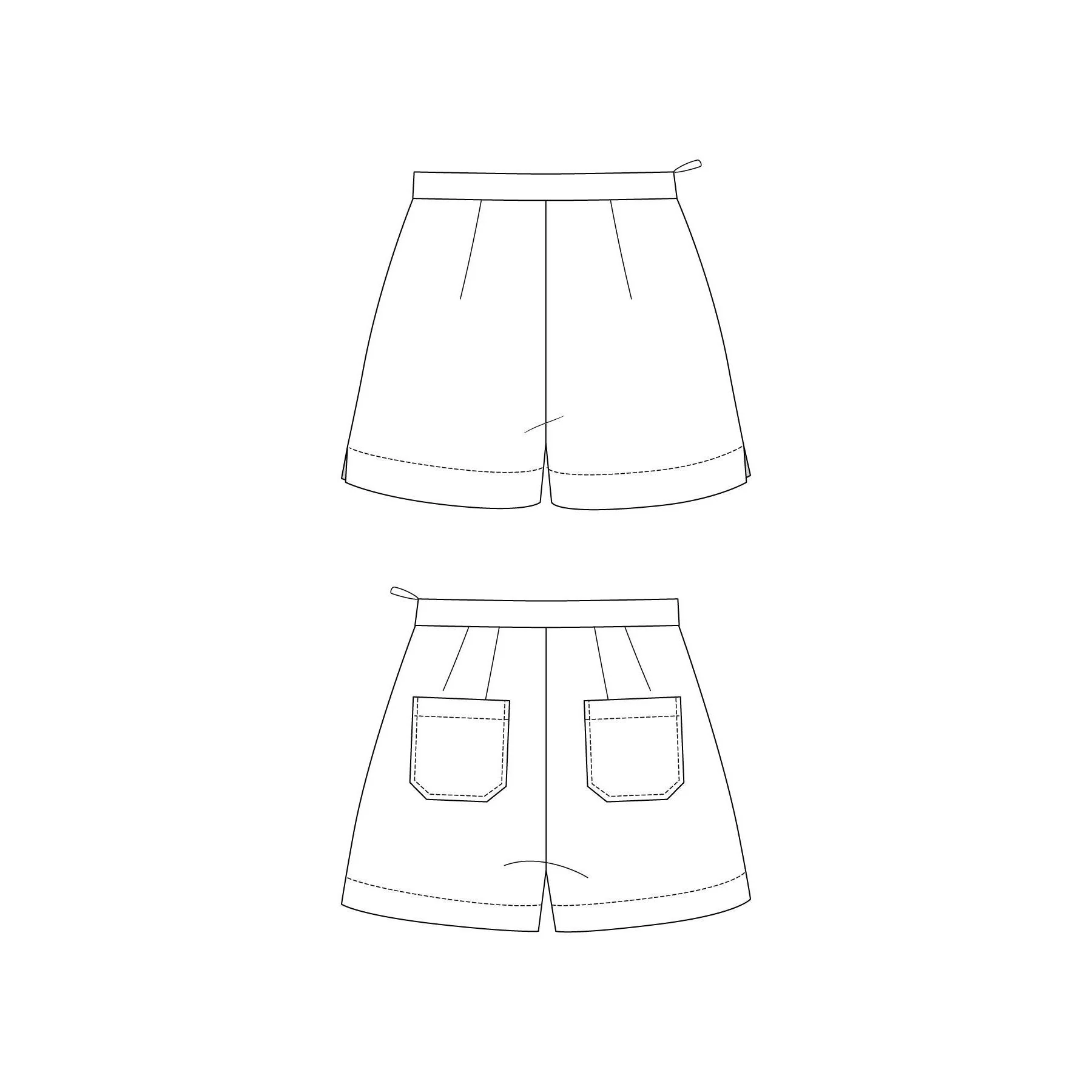 VERSO Trousers & Shorts Pattern - PDF DOWNLOAD - Image 8