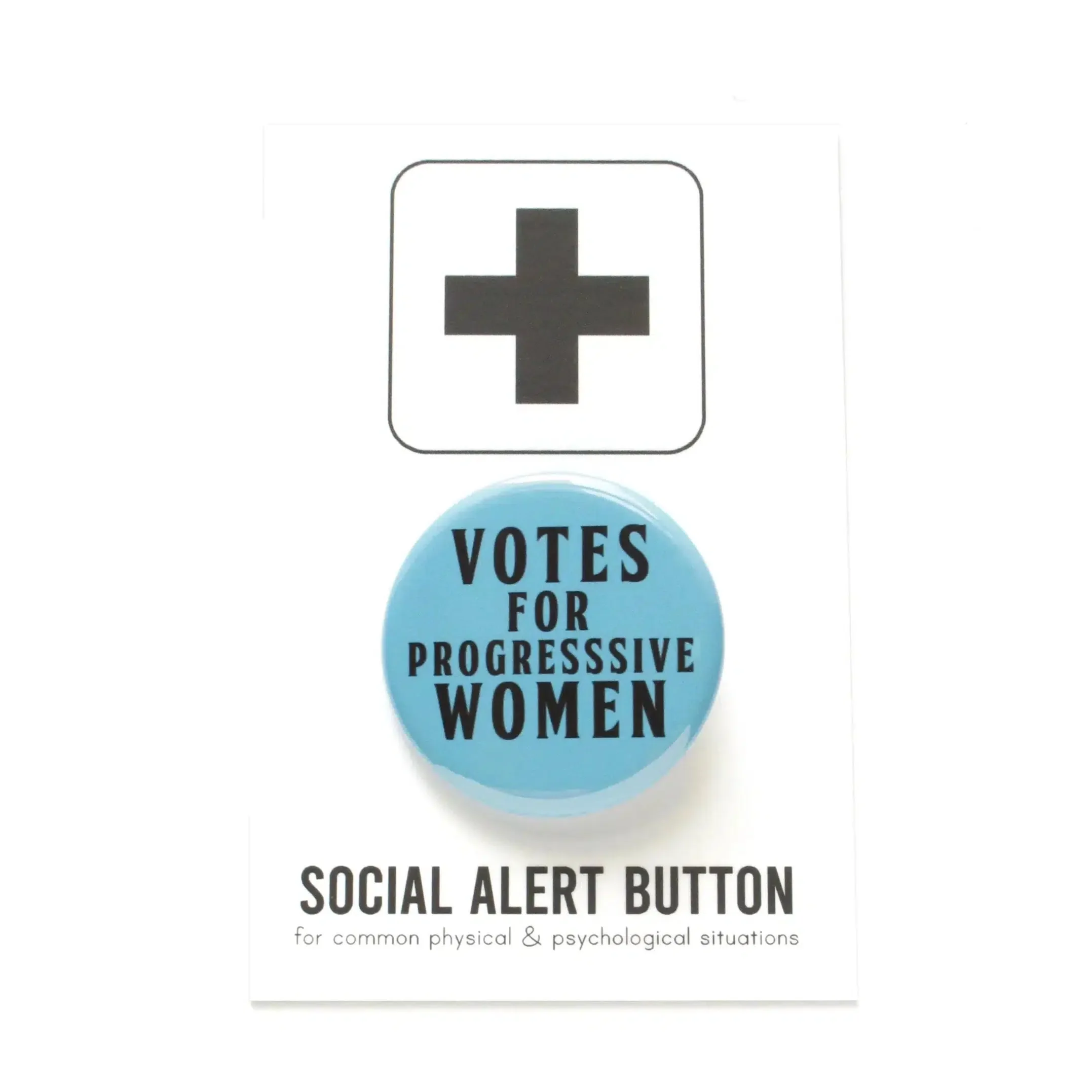 Votes For Progressive Women Button