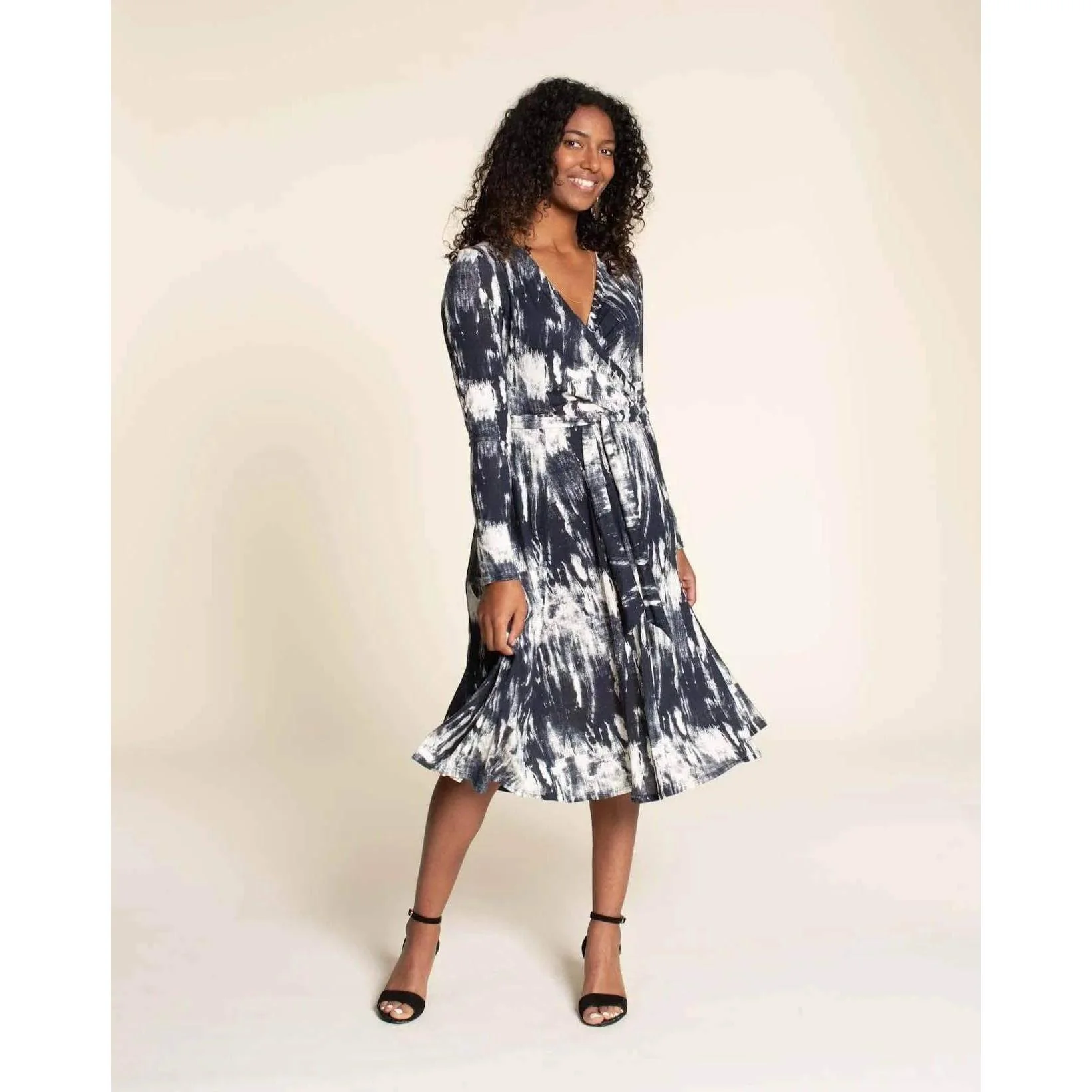 Wanda Wrap Dress Pattern - PDF DOWNLOAD