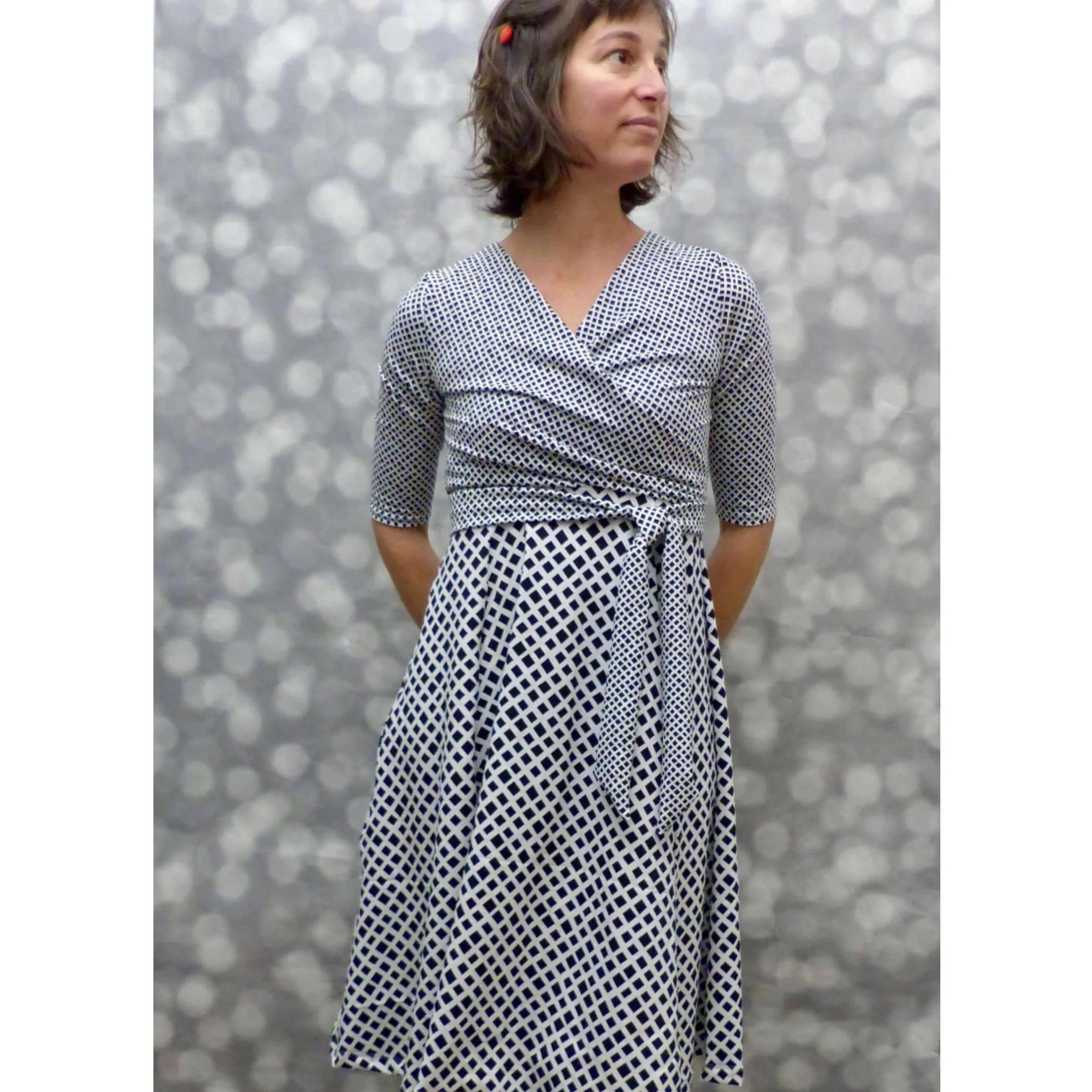 Wanda Wrap Dress Pattern - PDF DOWNLOAD - Image 4