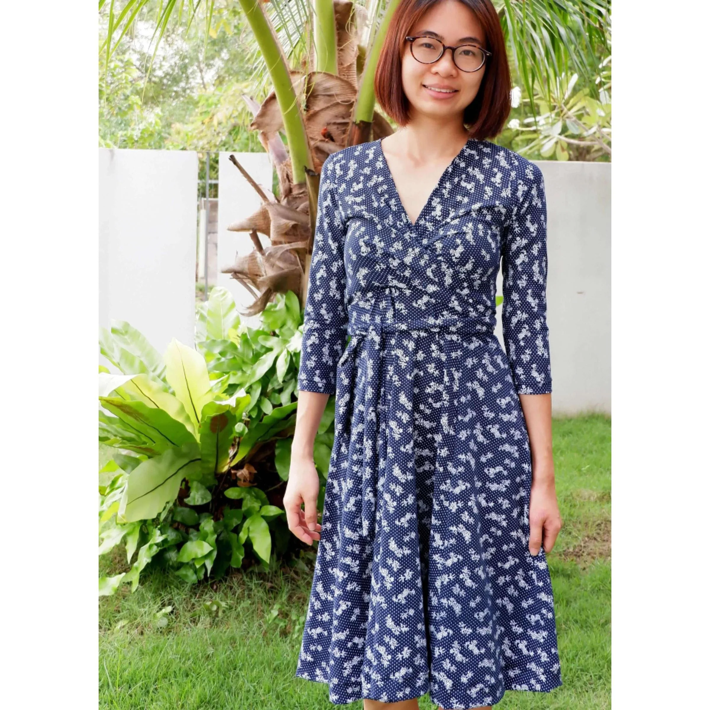 Wanda Wrap Dress Pattern - PDF DOWNLOAD - Image 5