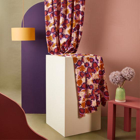 Waterlily Maple Viscose Crepe - Image 3