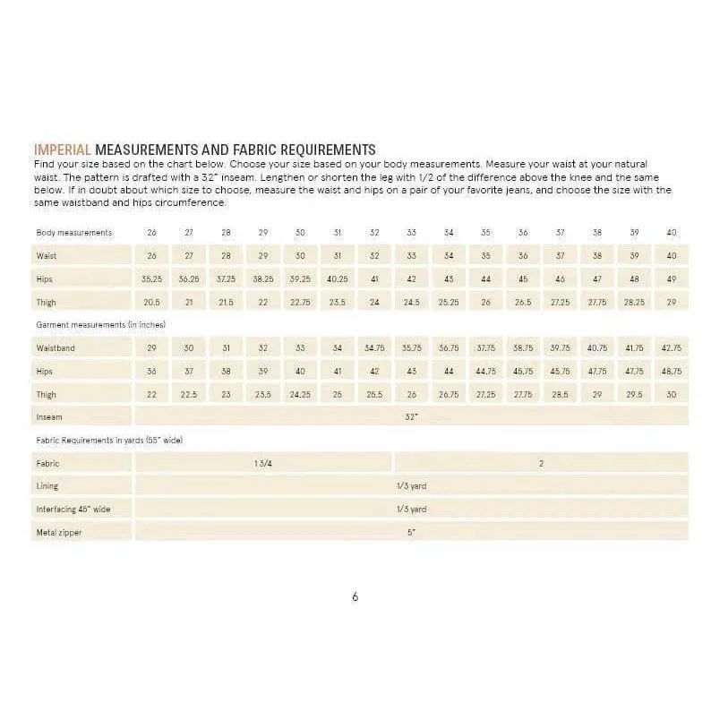 WBM Women's Jeans Pattern - PDF DOWNLOAD - Image 6