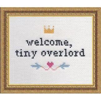 Welcome, Tiny Overlord Deluxe Cross Stitch Kit