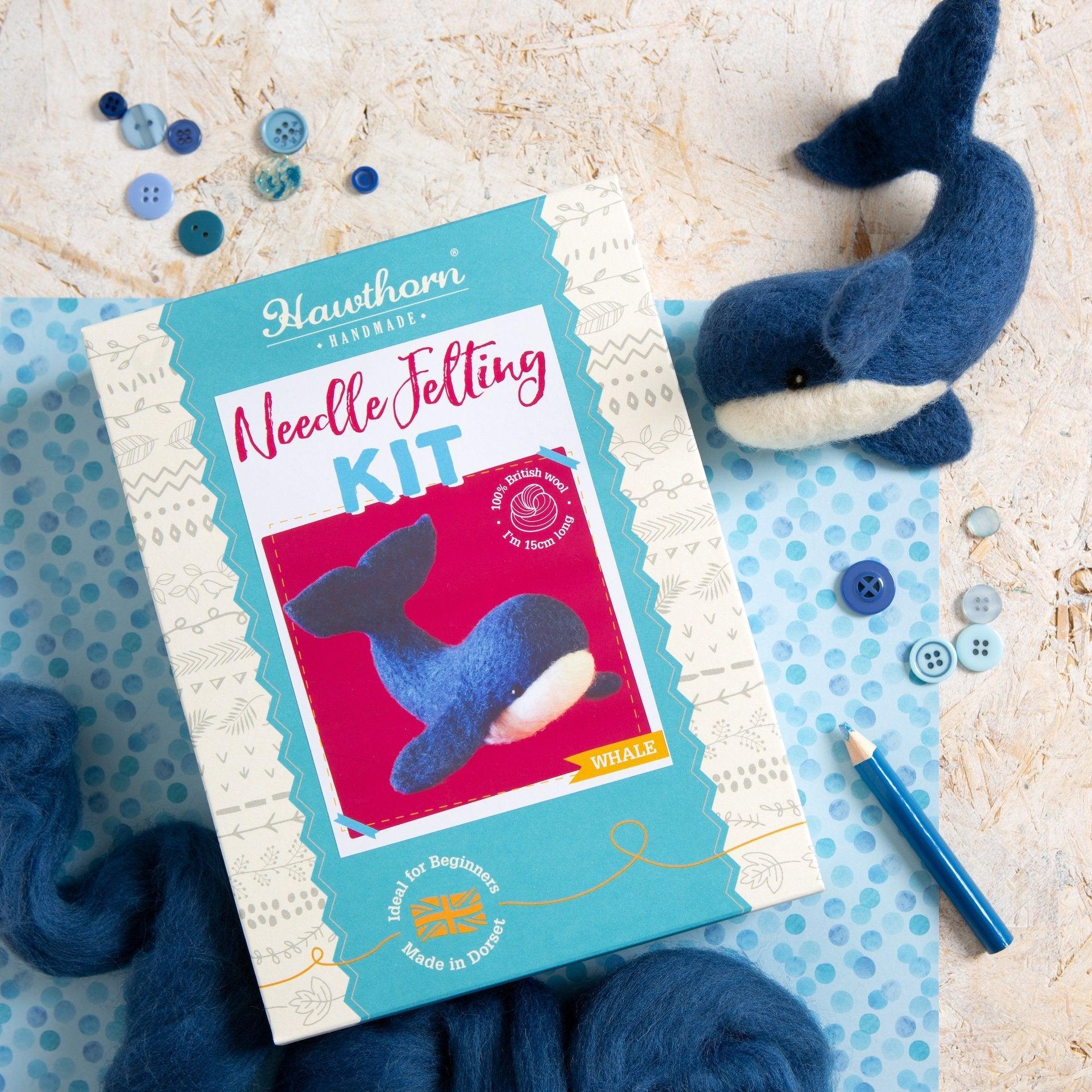 Whale Needle Felting Kit - Image 4