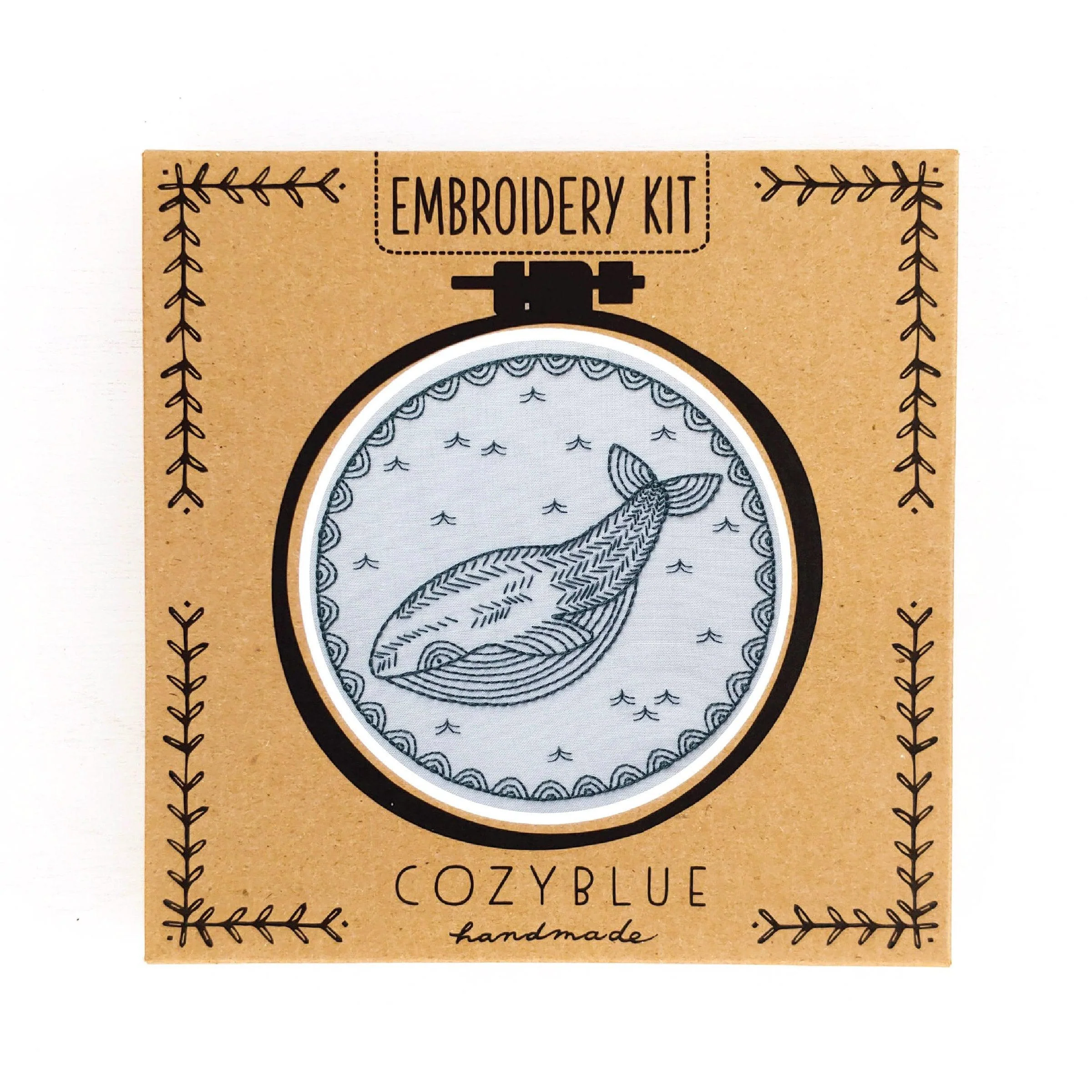 Whale of a Time embroidery kit - Image 4