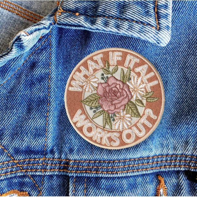 What If It All Works Out Iron-On Patch - Image 3