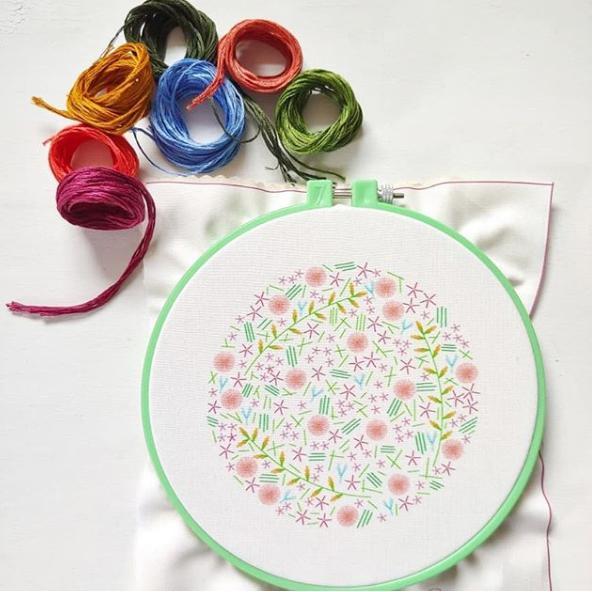 Wildflower Meadow Embroidery Kit - Image 2