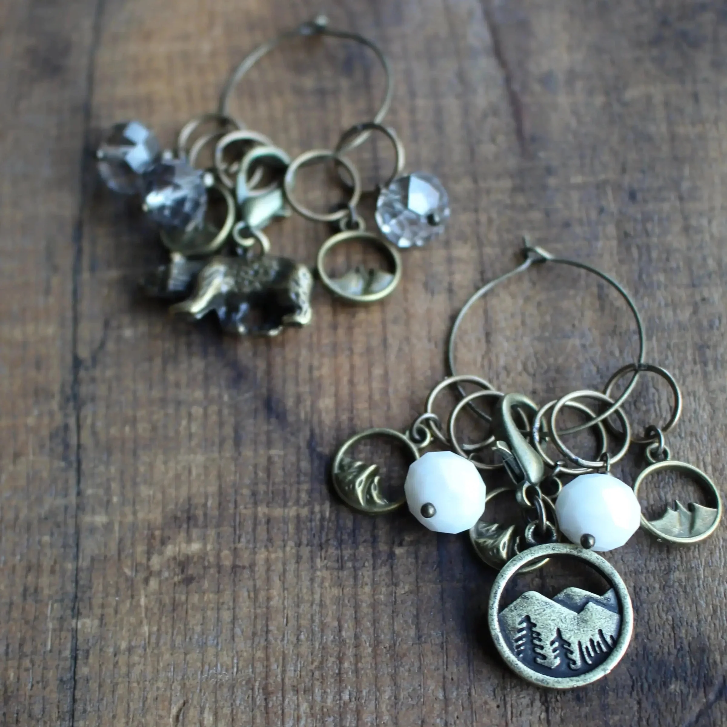 Winter Forest Stitch Marker Set - Image 3