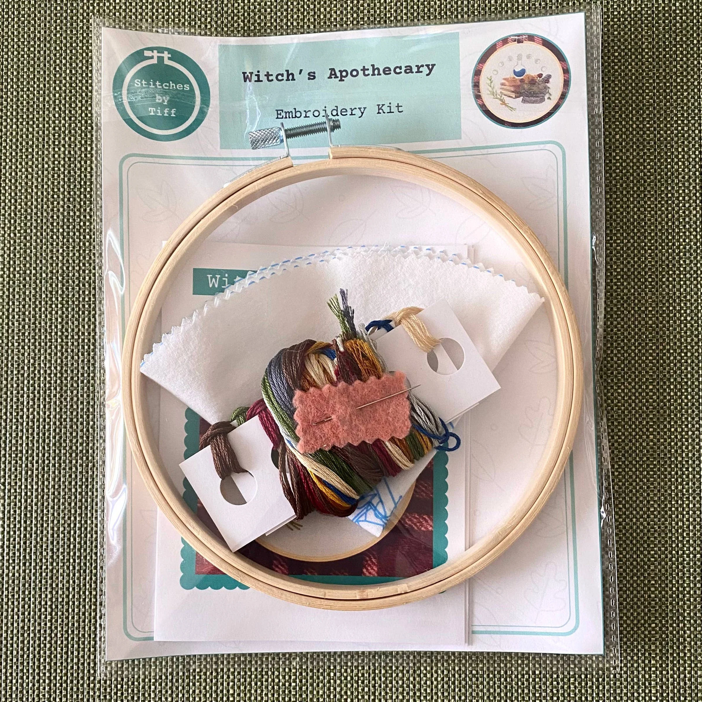 Witch's Apothecary Embroidery Kit - Image 7