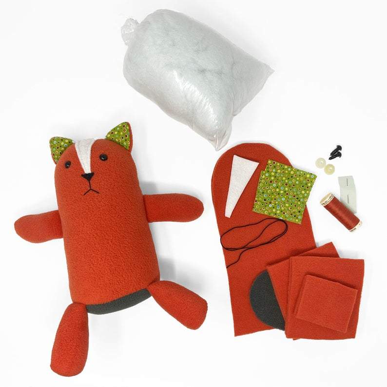 Woodland Creature Sewing Kit - Fox - Image 3