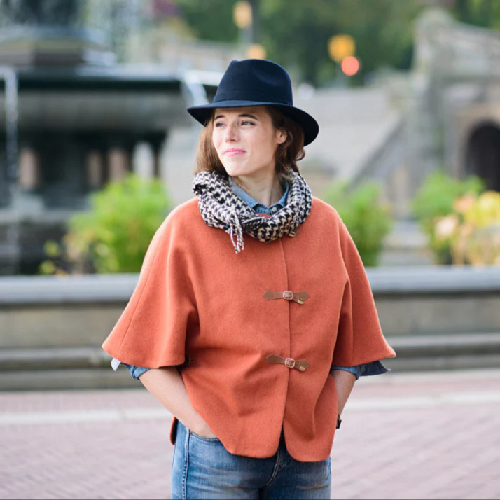 Woodland Stroll Cape Pattern - PDF DOWNLOAD