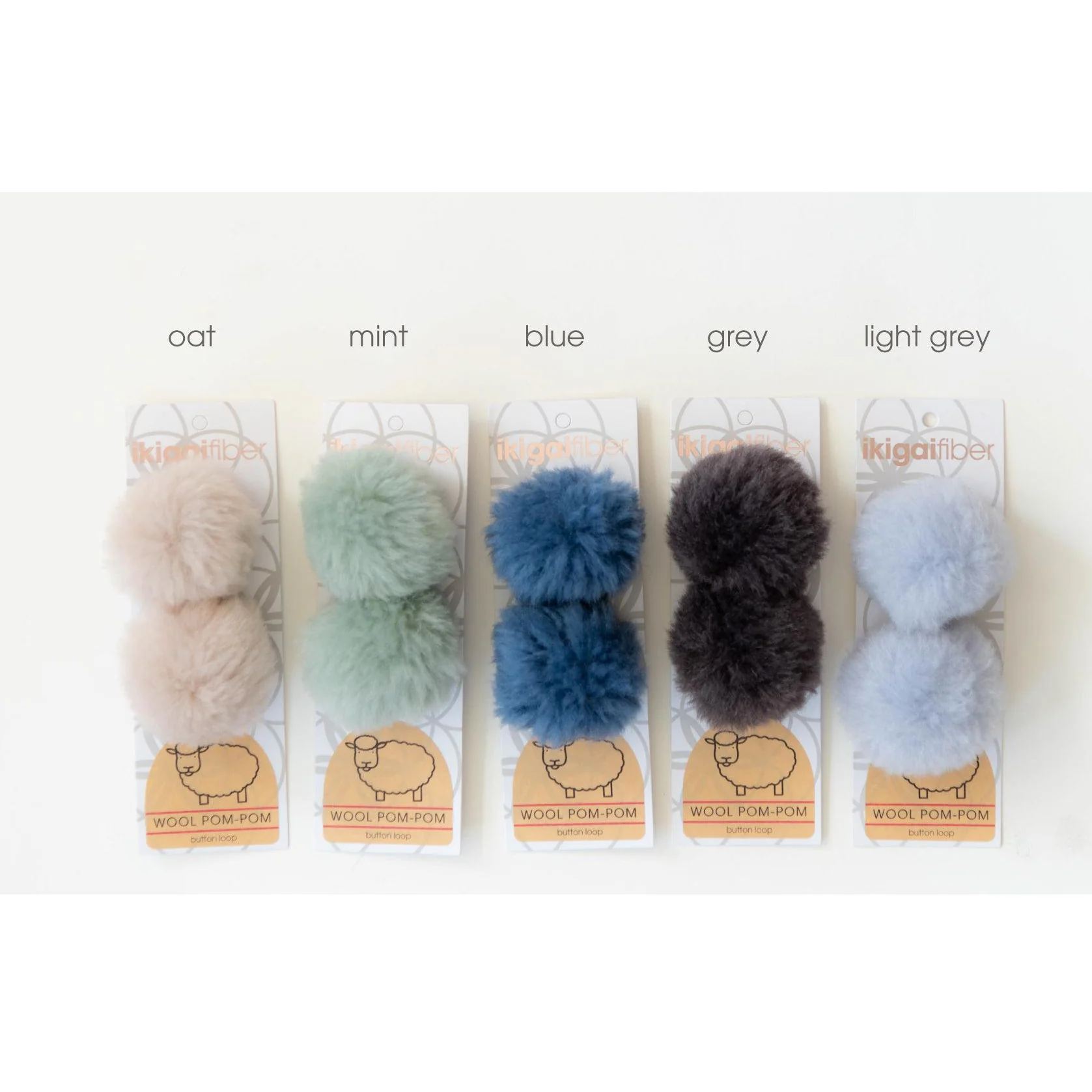 Wool Pom-Pom 2 Pack, 6cm - Image 3