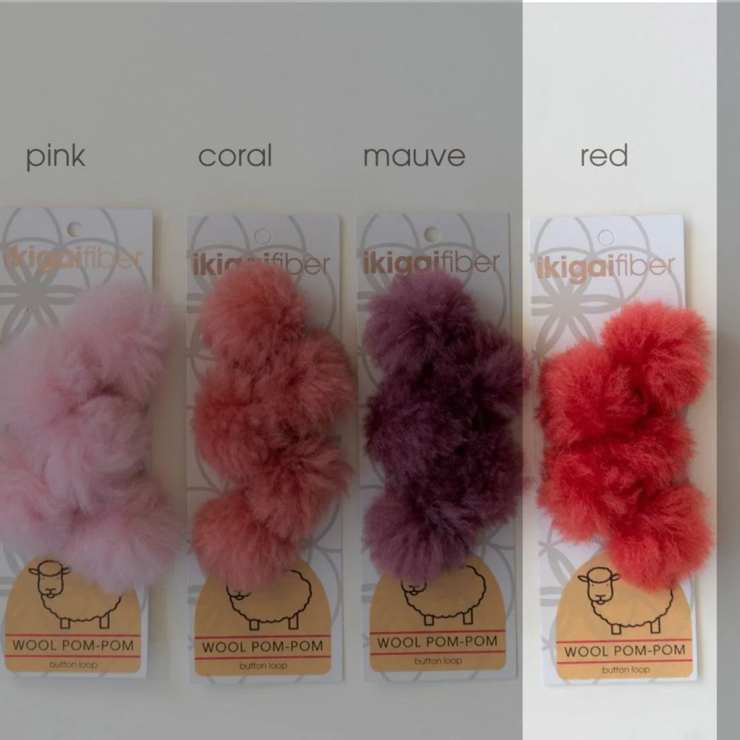 Wool Pom-Pom 5 Pack, 4cm - Image 13