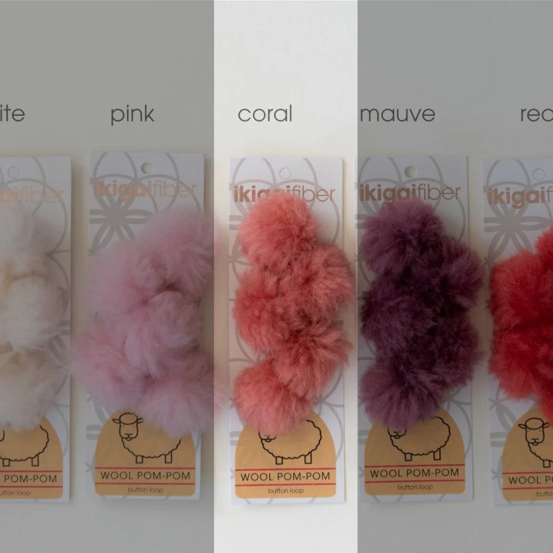 Wool Pom-Pom 5 Pack, 4cm - Image 4
